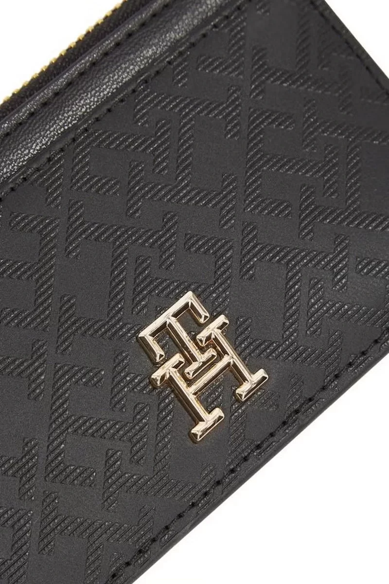 Tommy Hilfiger TH DISTINCT LONG CC HOLDER MONO Kadın  Cüzdan AW0AW17401BDS