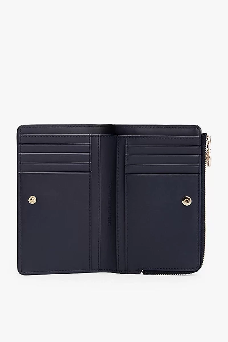 Tommy Hilfiger TH DISTINCT SLIM WALLET Kadın lacivert Cüzdan AW0AW16922DW6