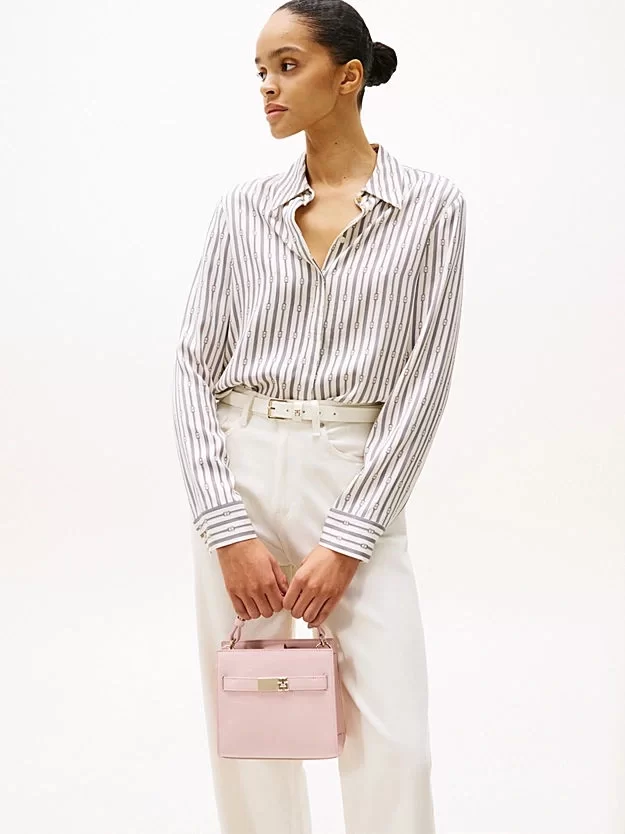 Tommy Hilfiger TH HERITAGE MINI SATCHEL Kadın  El Çantası AW0AW17405TQN