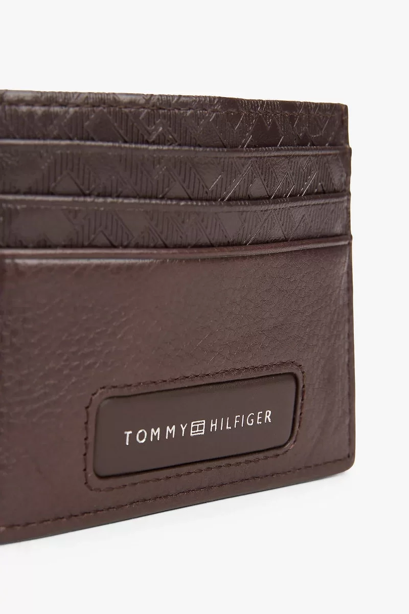 Tommy  Hilfiger  Erkek  TH Monogram  Kahverengi Cüzdan