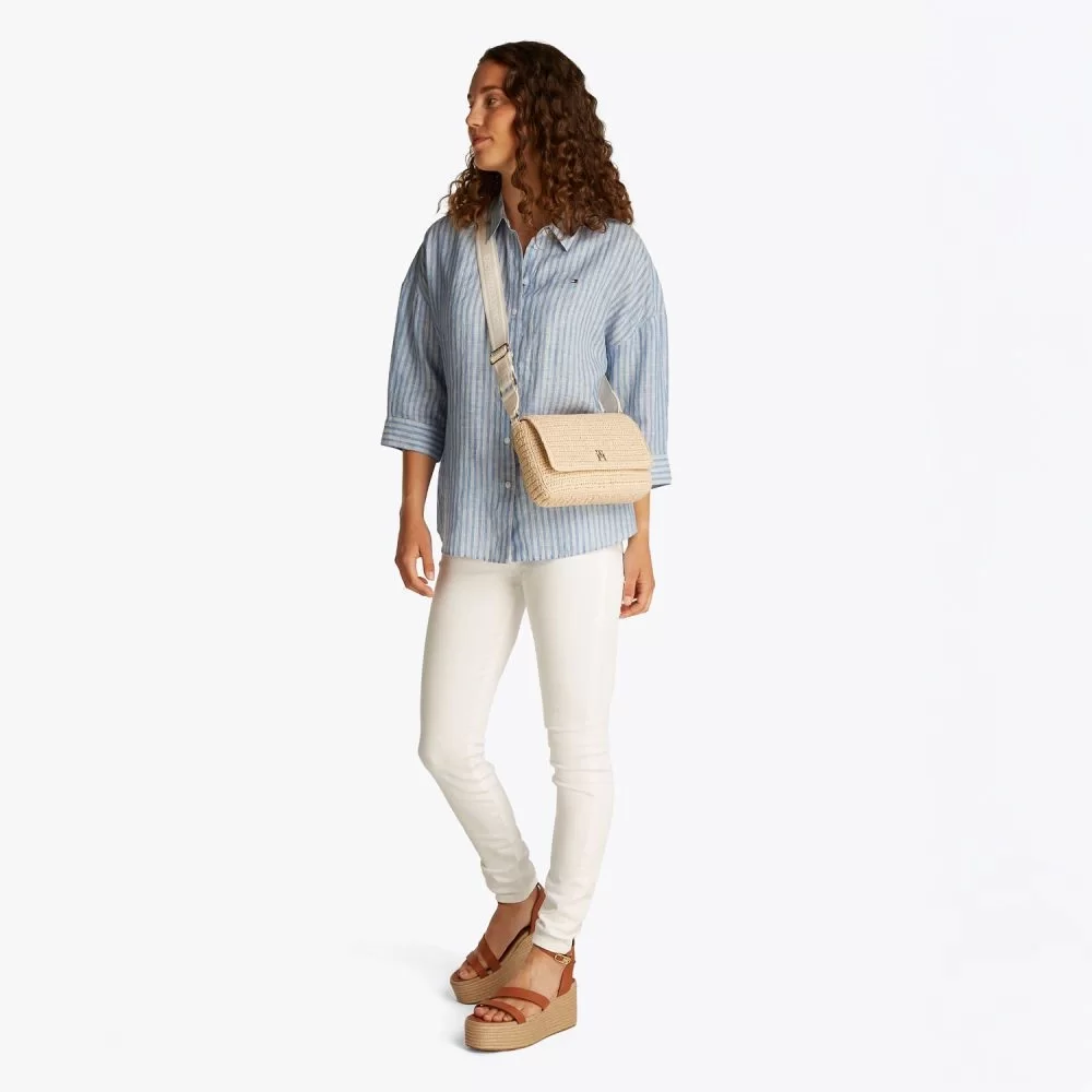 Tommy Hilfiger TH SPRING LOGO CONV CROSSOVER Kadın  Çapraz Çanta AW0AW17224AA8