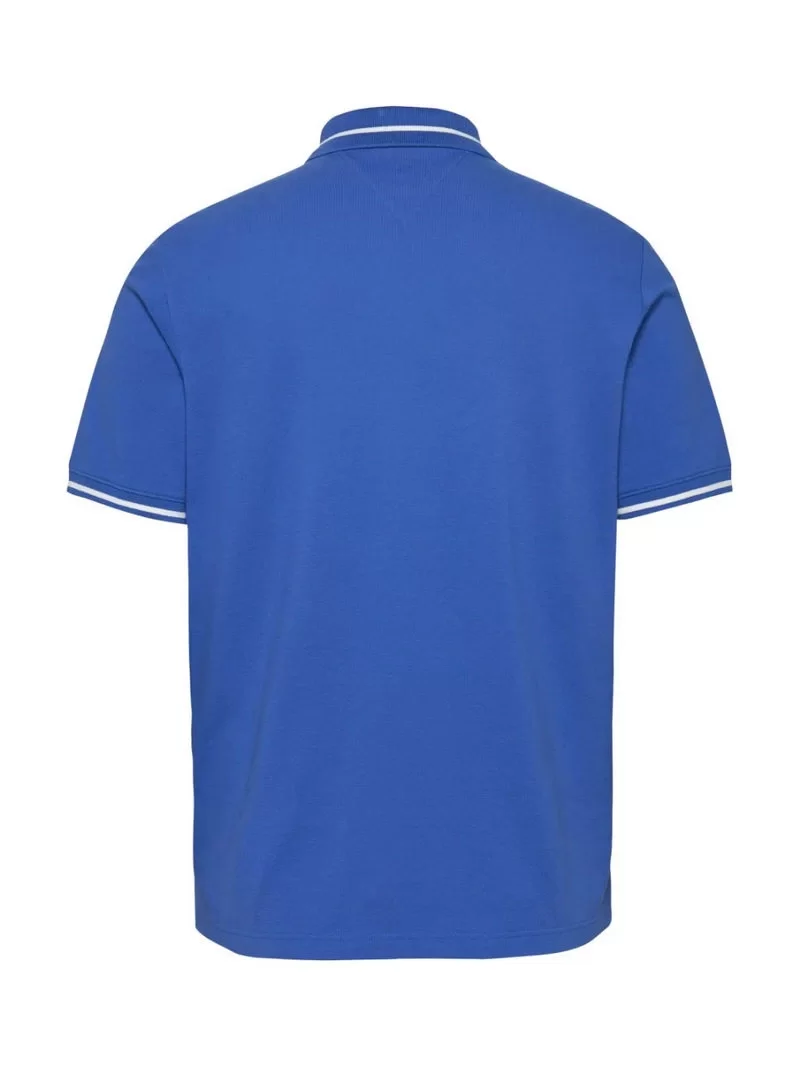 Tommy Jeans TJM REG TIPPED POLO Erkek mavi T-shirt DM0DM20745C6E