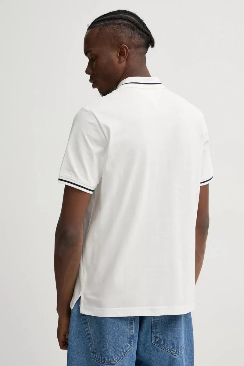 Tommy Hilfiger Erkek Normal Kesim Logolu Polo T-Shirt