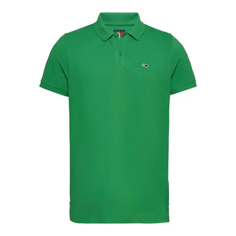 Tommy Hilfiger Erkek  Yeşil Polo T-Shirt