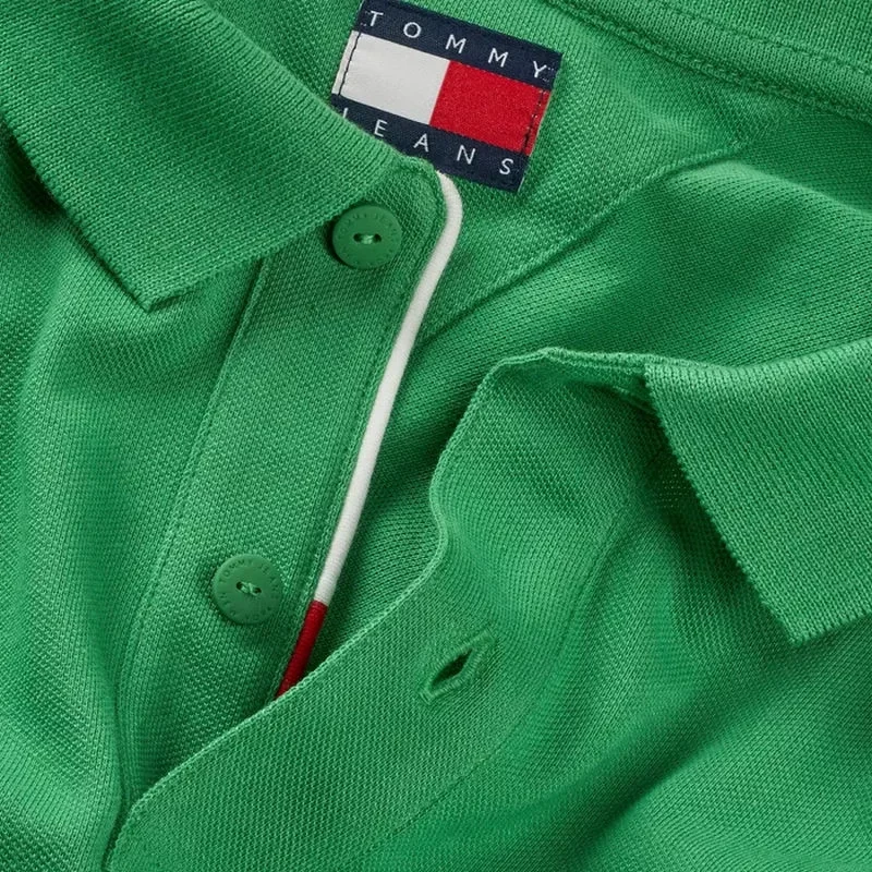 Tommy Hilfiger Erkek  Yeşil Polo T-Shirt