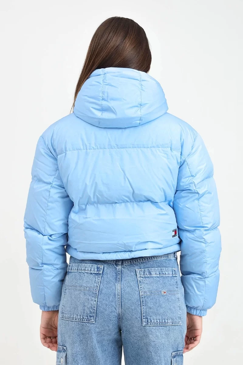 Tommy Jeans Kadın Alaska Mavi Şişme Mont