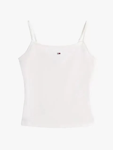 Tommy Jeans TJW ESSENTIAL STRAP TOP EXT Kadın  Atlet DW0DW20675YBL