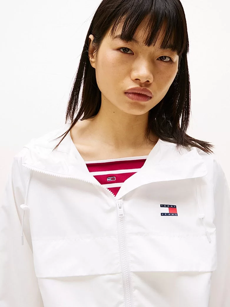 Tommy Jeans TJW ESSENTIAL WINDBREAKER EXT Kadın  Yağmurluk DW0DW20672YBL