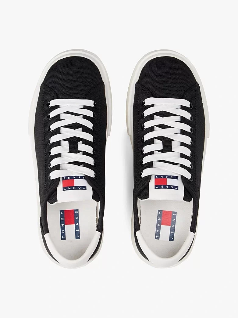 Tommy Hilfiger TJW FLATFORM CANVAS SNEAKER Kadın  Sneaker EN0EN02792BDS
