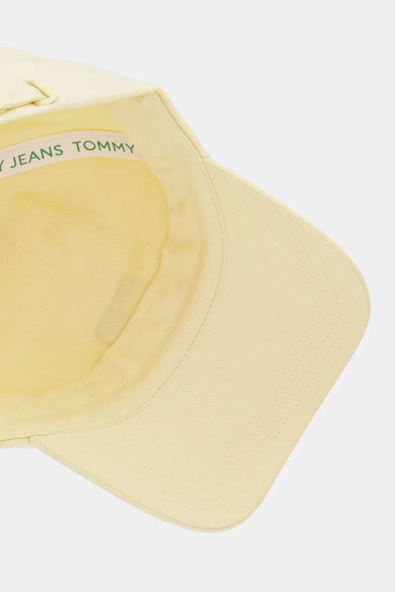 Tommy Jeans Kadın  Sarı  Logo Şapka