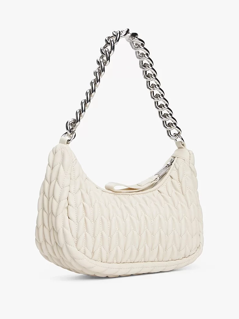 Tommy Hilfiger TJW ICONIC SHOULDER QUILTED Kadın  Omuz Çantası AW0AW17302ACG
