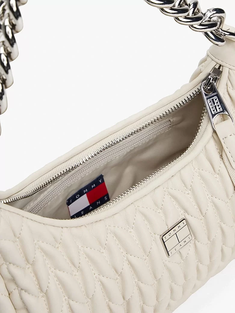 Tommy Hilfiger TJW ICONIC SHOULDER QUILTED Kadın  Omuz Çantası AW0AW17302ACG