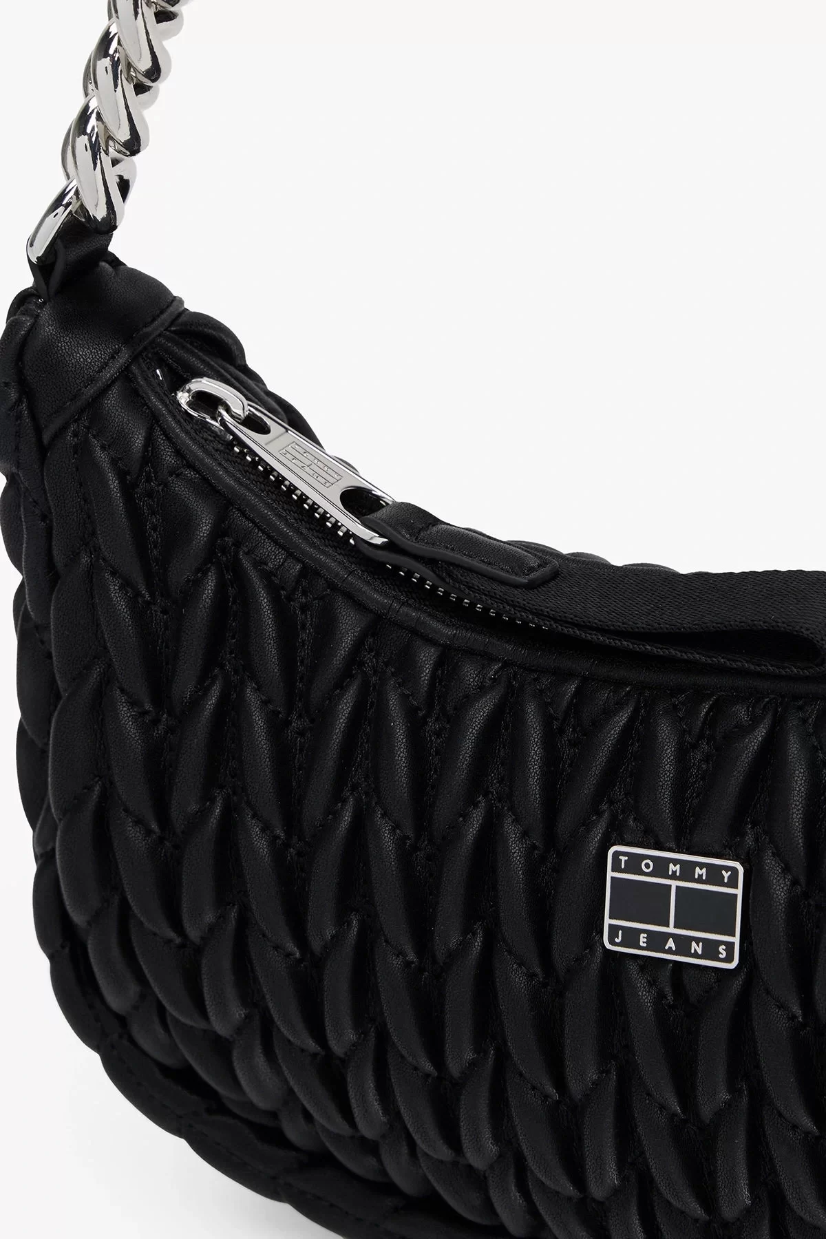 Tommy Hilfiger TJW ICONIC SHOULDER QUILTED Kadın  Omuz Çantası AW0AW17302BDS