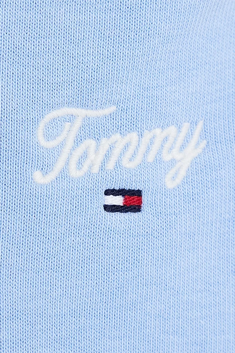 Tommy Hilfiger TJW RLX SCRIPT SWEATPANT Kadın Mavi Eşofman Altı DW0DW17771C3S