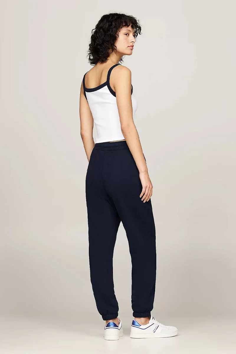 Tommy Jeans TJW RLX VARSITY SWEATPANT Kadın Lacivert Eşofman Altı DW0DW18744C1G