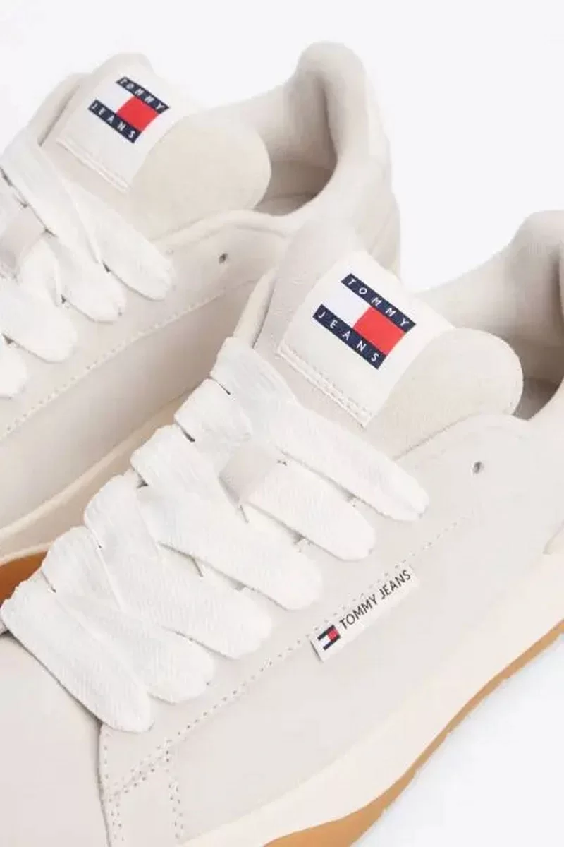 Tommy Hilfiger Süet Bağcıklı Spor Ayakkabı