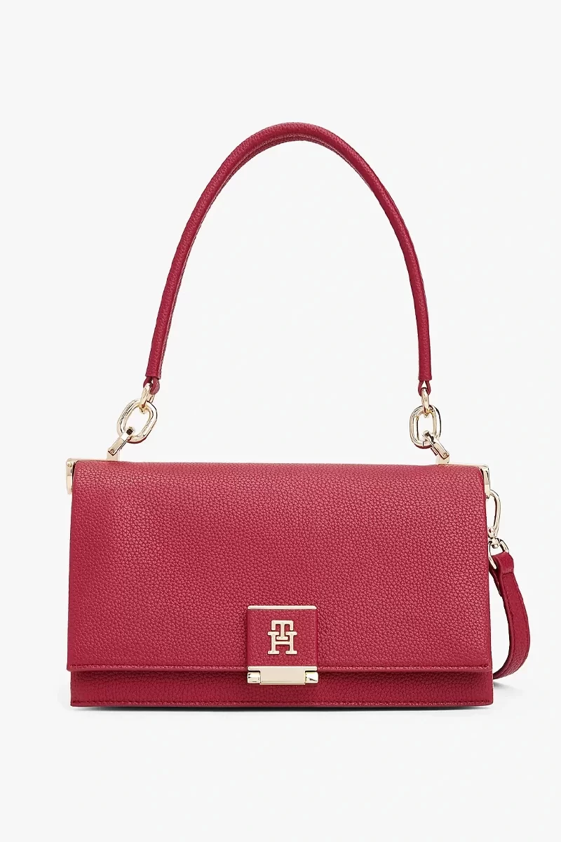 Tommy Hilfiger TH HER MED CROSSOVER Kadın  El Çantası AW0AW17216XJS