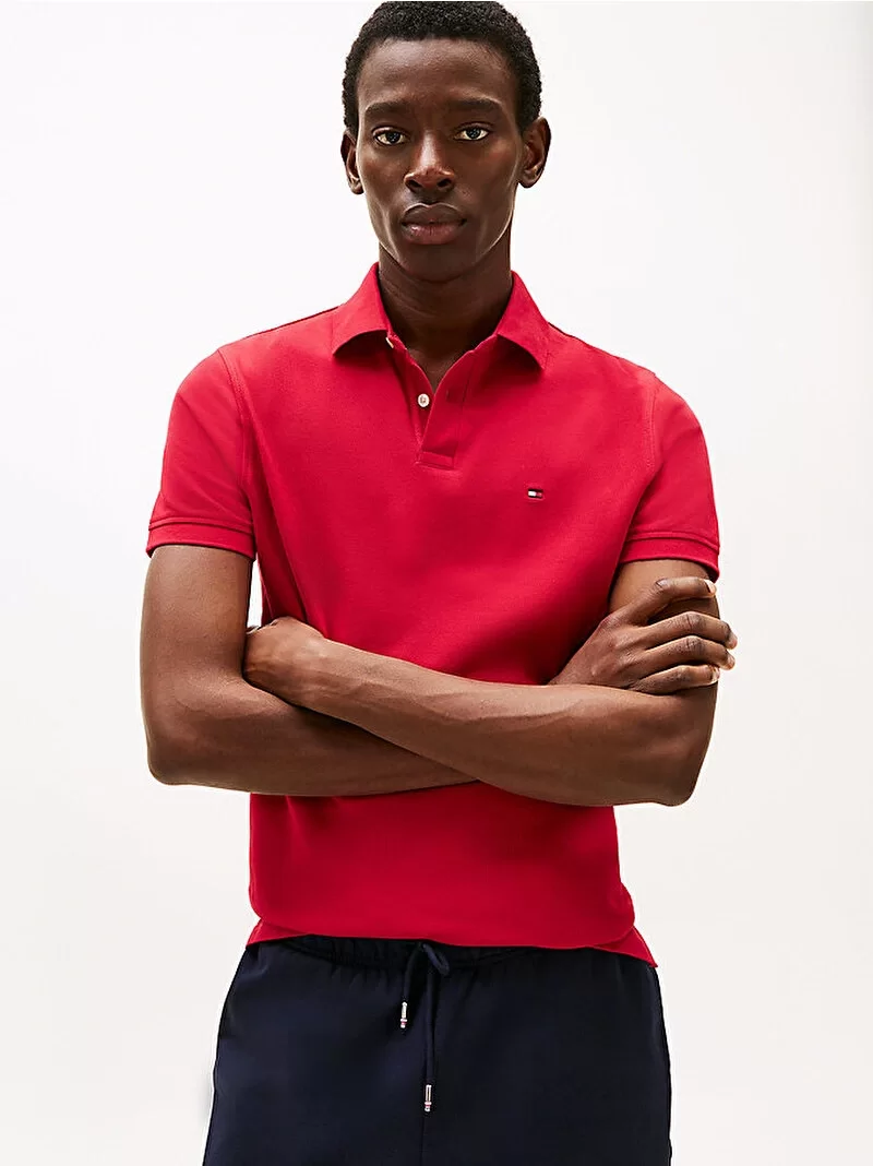 Tommy Hilfiger CORE 1985 REGULAR POLO Erkek  T-shirt MW0MW17770XLD