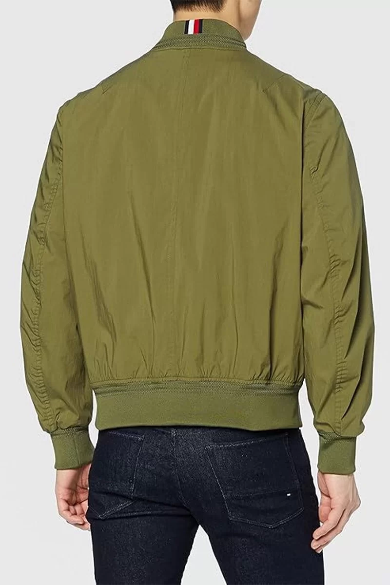 Tommy Hilfiger Erkek Orijinal Bomber Yeşil Ceket