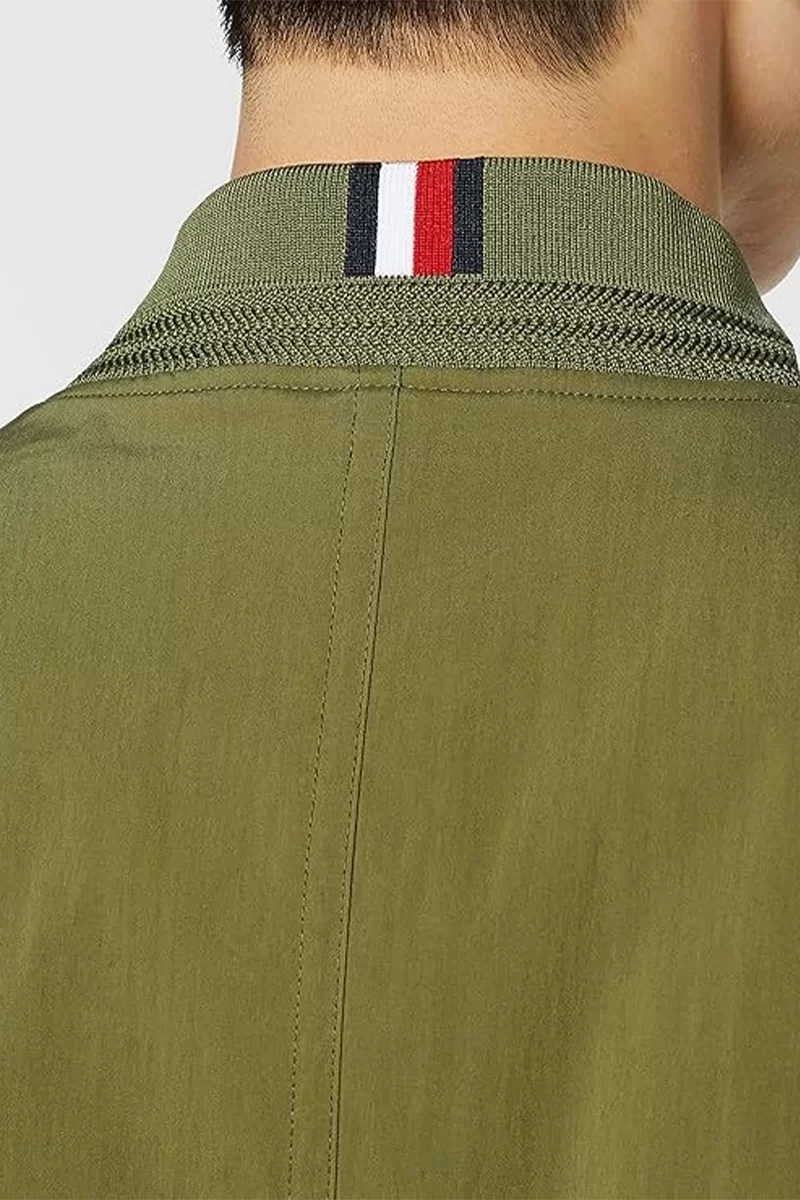 Tommy Hilfiger Erkek Orijinal Bomber Yeşil Ceket