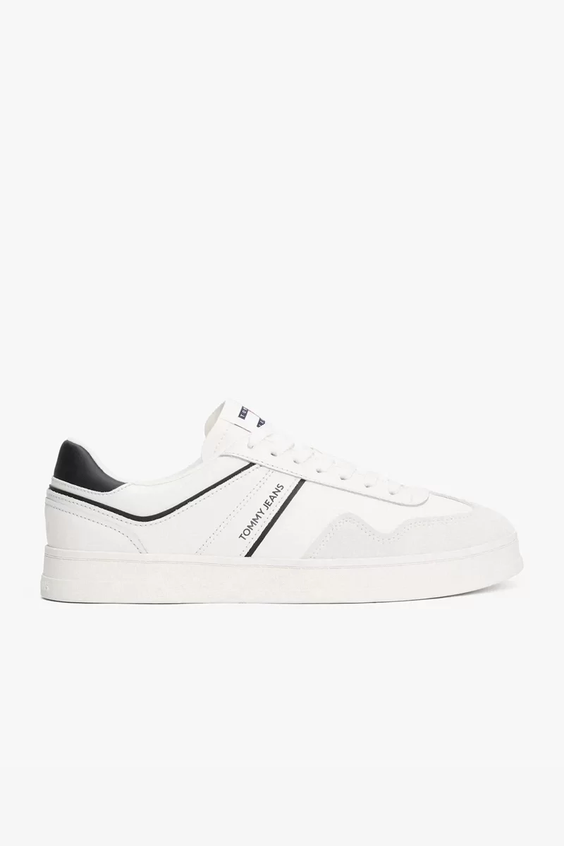 Tommy Hilfiger Erkek Beyaz Deri Greenwich Sneaker