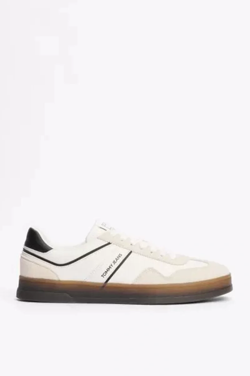 Tommy Hilfiger Erkek Beyaz Greenwich Süet Sneaker
