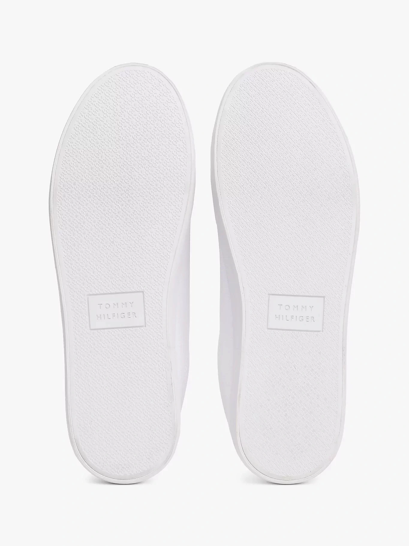 Tommy  Hilfiger Erkek Beyaz Logolu Sneaker