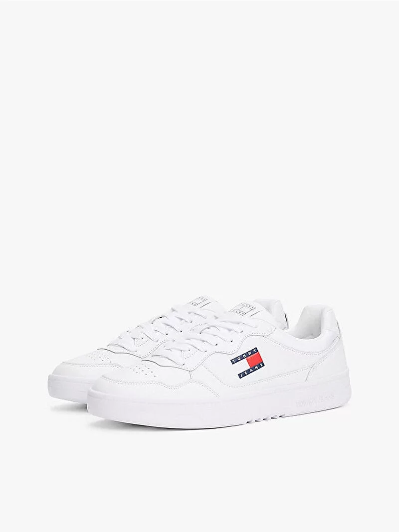 Tommy Hilfiger (NEW) TJM CUPSOLE LEATHER ESS Erkek  Sneaker EM0EM01443YBR