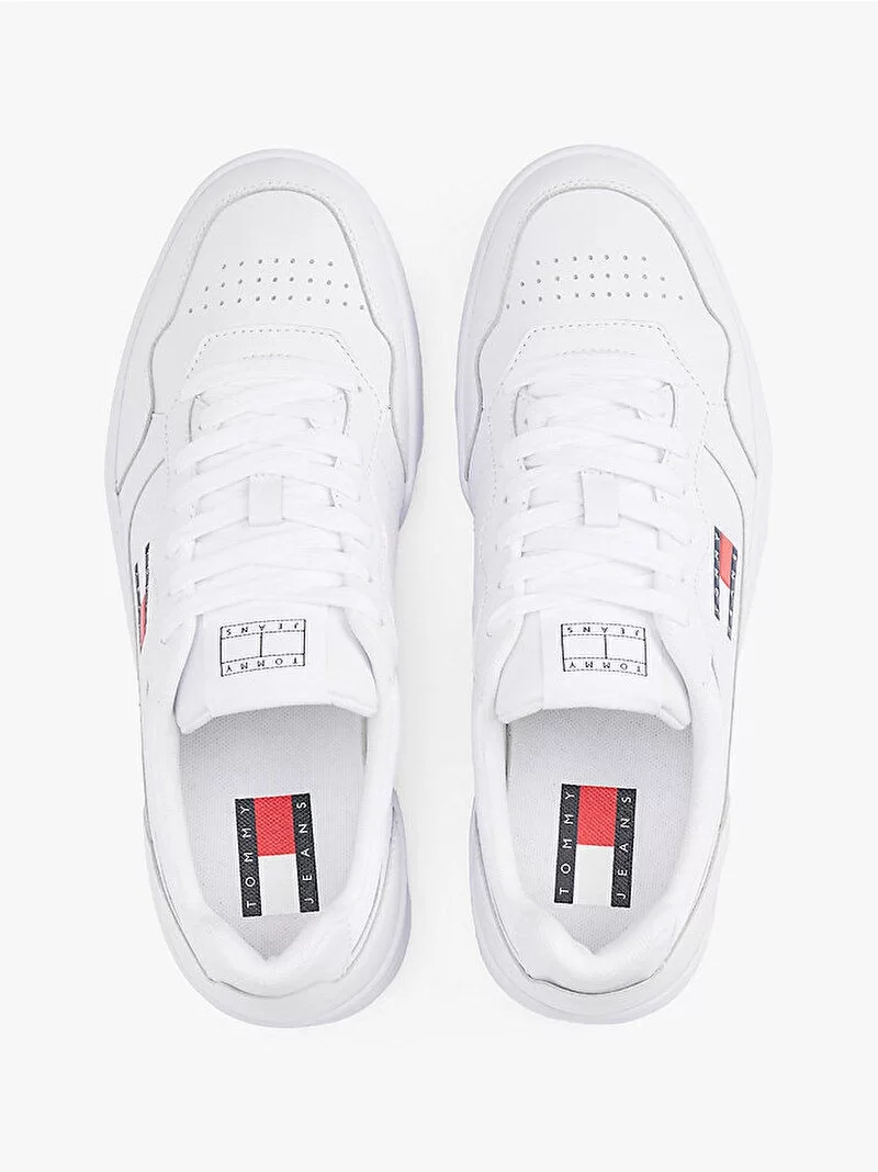Tommy Hilfiger (NEW) TJM CUPSOLE LEATHER ESS Erkek  Sneaker EM0EM01443YBR