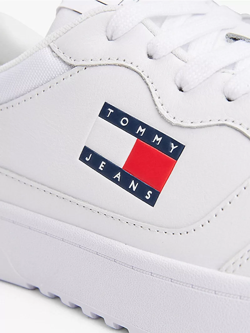 Tommy Hilfiger (NEW) TJM CUPSOLE LEATHER ESS Erkek  Sneaker EM0EM01443YBR