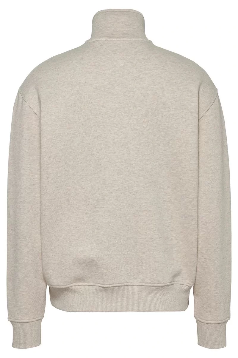 Tommy Hilfiger Erkek Beyaz Tjm Rlx  Fermuarlı Sweatshırt
