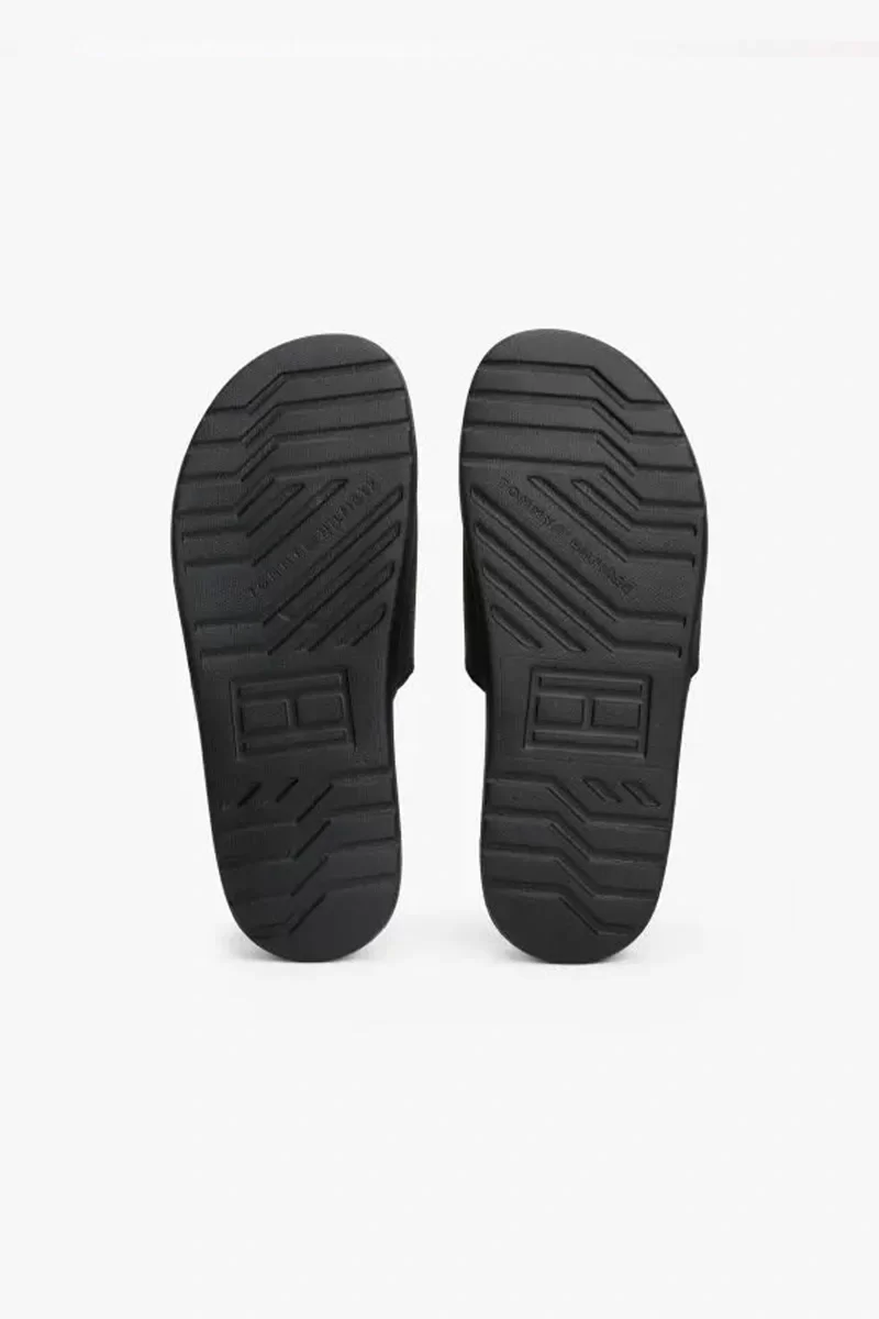 Tommy Hilfiger DUAL DENSITY HILFIGER POOL SLIDE Erkek  Terlik FM0FM05430BDS