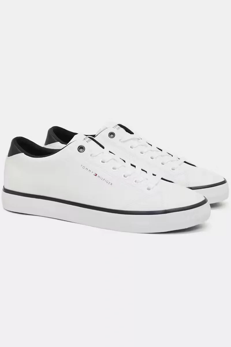 Tommy Hilfiger TH HI VULC CORE LOW LEATHER Erkek  Sneaker FM0FM05041YBS