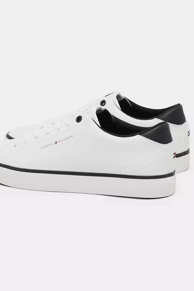 Tommy Hilfiger TH HI VULC CORE LOW LEATHER Erkek  Sneaker FM0FM05041YBS