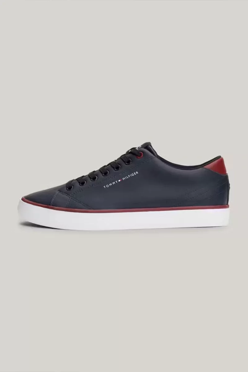Tommy Hilfiger TH HI VULC CORE LOW LEATHER Erkek  Sneaker FM0FM05041DW5
