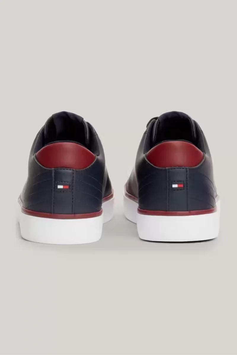 Tommy Hilfiger TH HI VULC CORE LOW LEATHER Erkek  Sneaker FM0FM05041DW5