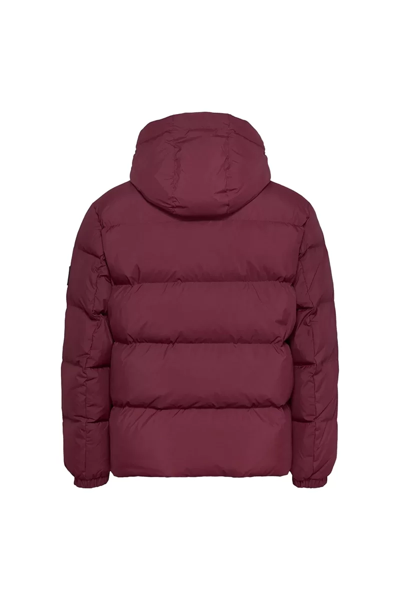 Tommy Jeans TJM ESSENTIAL DOWN JACKET EXT Erkek Bordo Mont DM0DM19786VLP