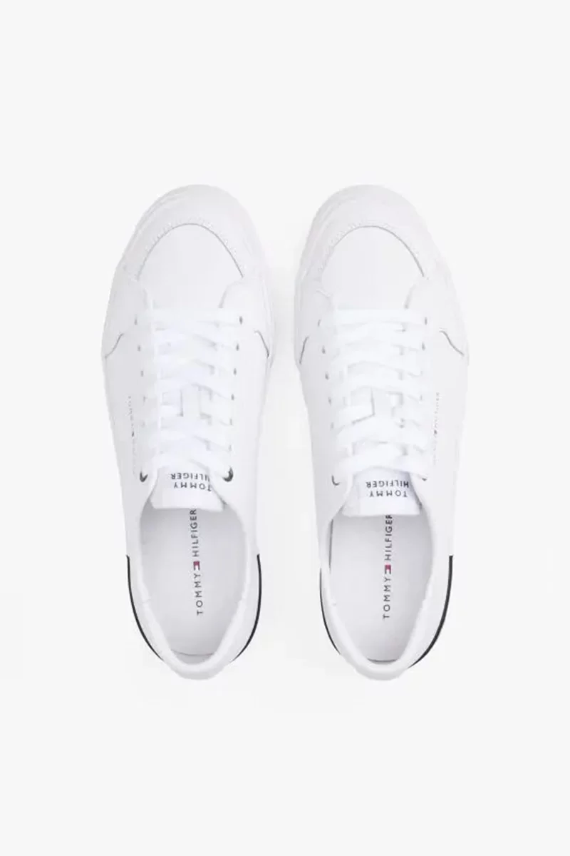 Tommy Hilfiger CORE CORPORATE VULC LEATHER Erkek  Sneaker FM0FM05399YBS