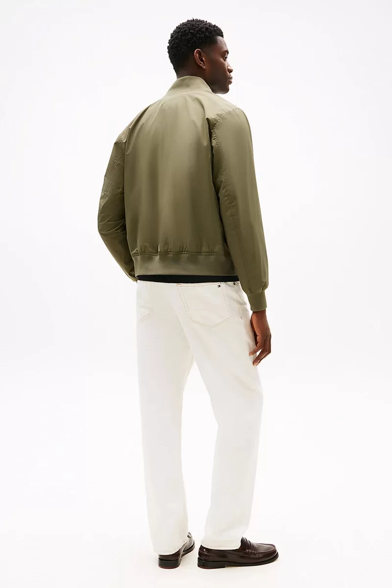 Tommy Hilfiger Erkek Katlanabilir Su Geçirmez Bomber Ceket MW0MW39629PLI