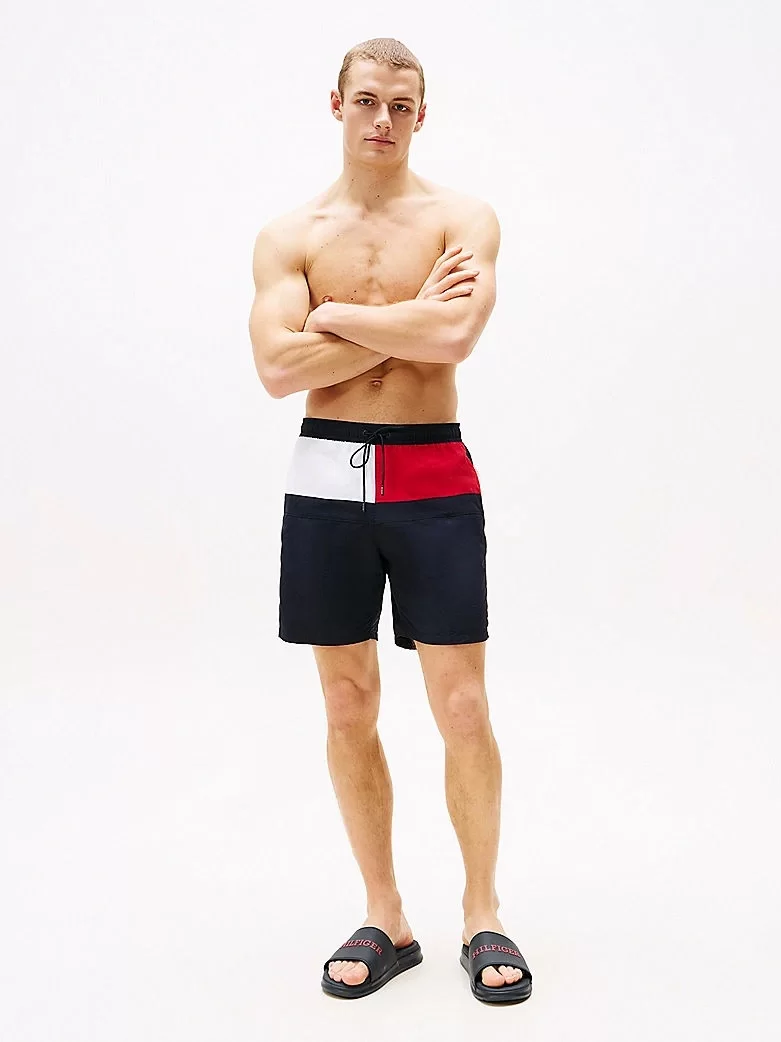 Tommy Hilfiger DUAL DENSITY HILFIGER POOL SLIDE Erkek  Terlik FM0FM05430DW5