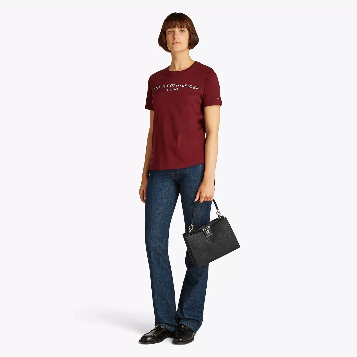 Tommy Hilfiger TH HER MINI TOTE Kadın  El Çantası AW0AW17190BDS