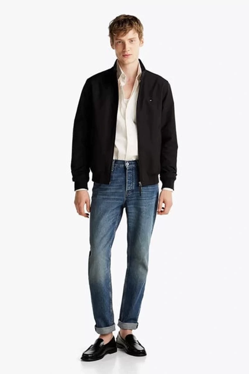 Tommy Hilfiger Erkek Siyah Regular Fit Ceket