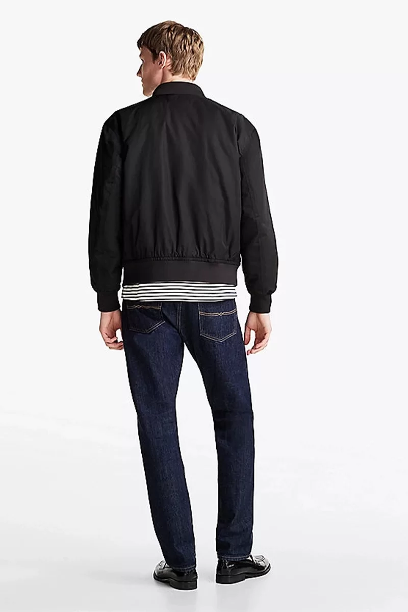 Tommy Hilfiger AUTHENTIC BOMBER Erkek Siyah Ceket MW0MW36592BDS