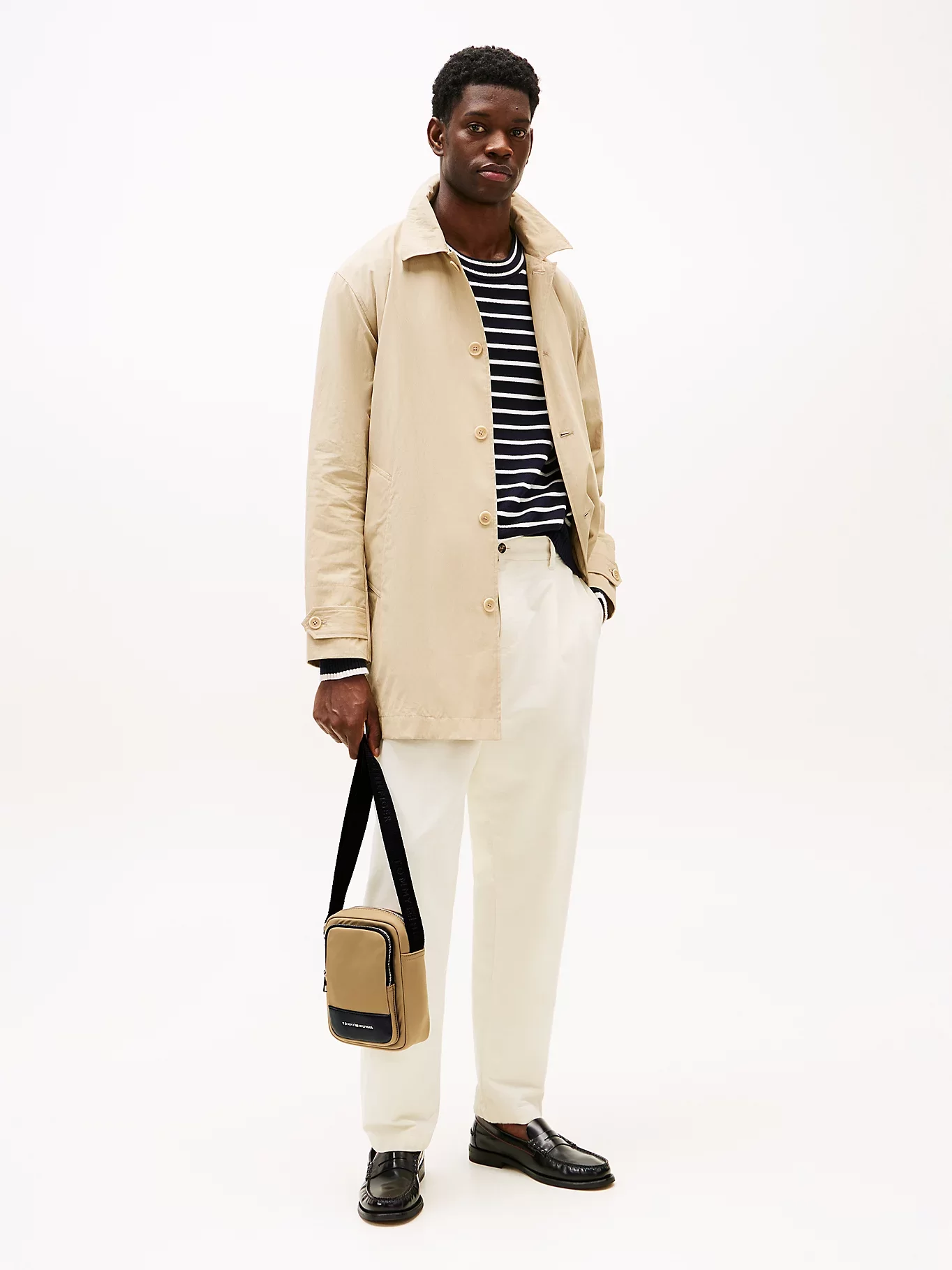 Tommy Hilfiger TH BUSINESS MINI REPORTER Erkek  Omuz Çantası AM0AM13190RBT