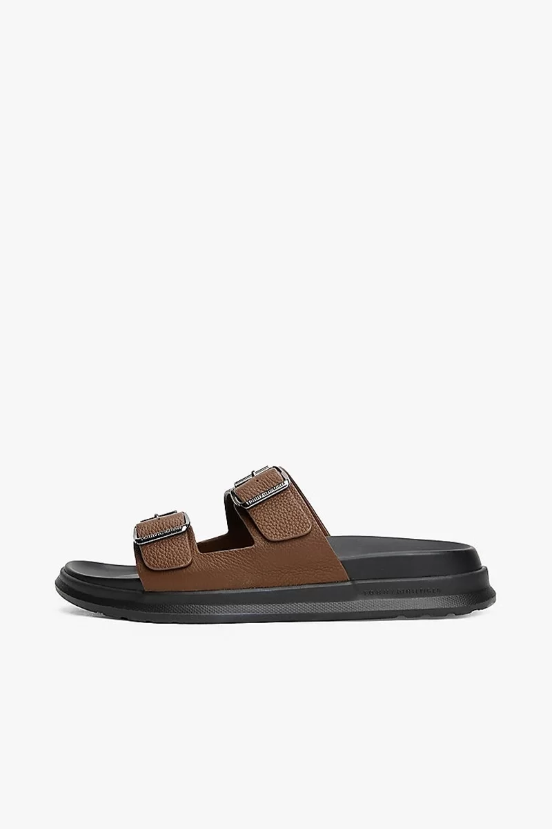 Tommy Hilfiger D DENSITY HILFIGER LTH SAND Erkek  Terlik FM0FM05414GV0