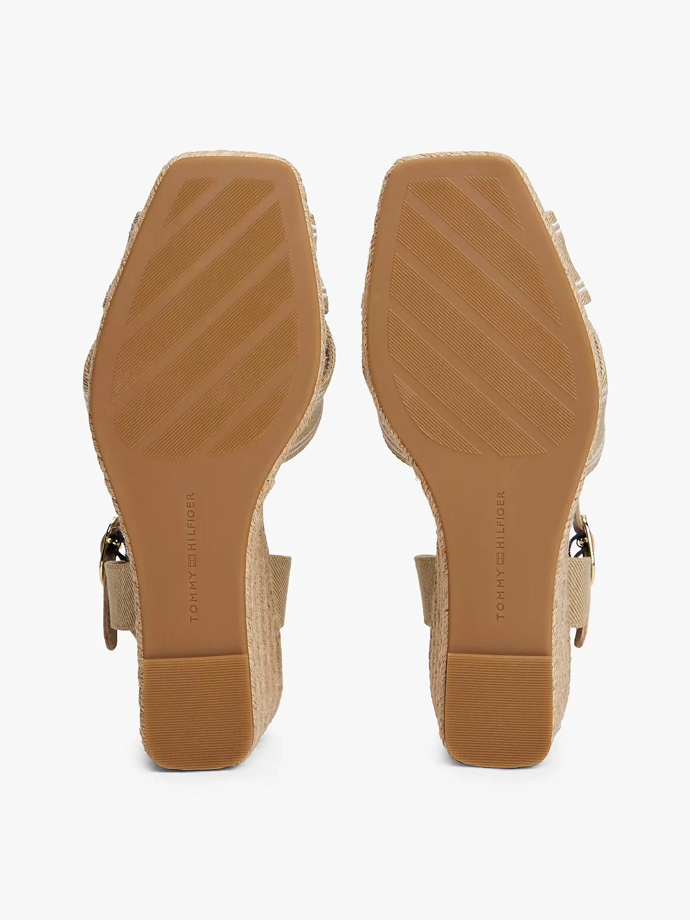 Tommy Hilfiger TOMMY HILFIGER ESPAD HIGH WEDGE Kadın  Sandalet FW0FW08668ACC