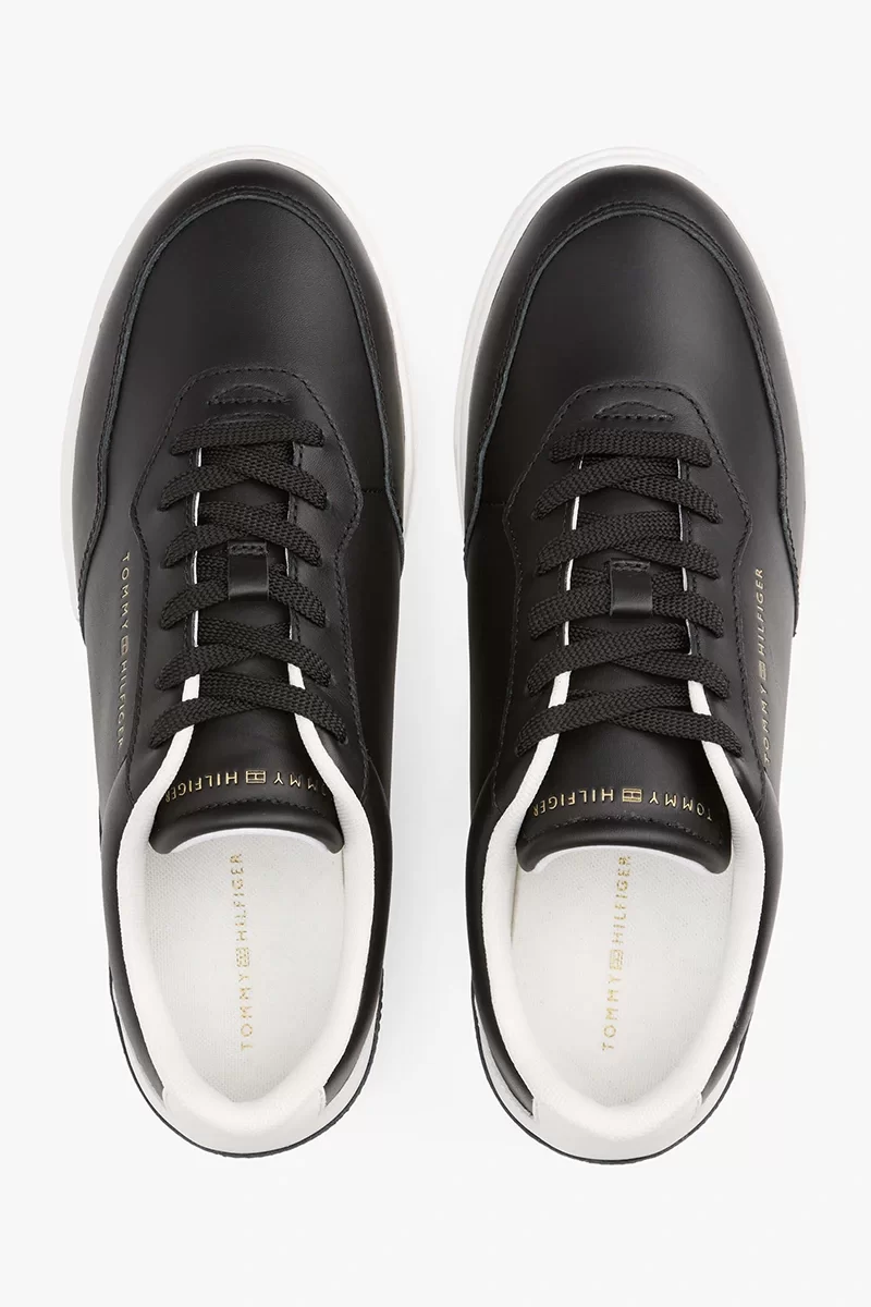 Tommy Hilfiger Günlük Düz Tabanlı Kadın  Siyah Sneaker FW0FW08689BDS