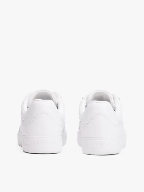 Tommy Hilfiger Günlük Düz Tabanlı Kadın  Beyaz Sneaker FW0FW08689YBS
