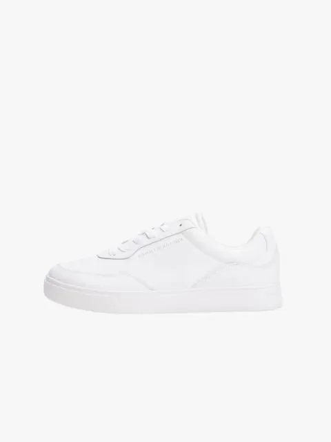 Tommy Hilfiger Günlük Düz Tabanlı Kadın  Beyaz Sneaker FW0FW08689YBS