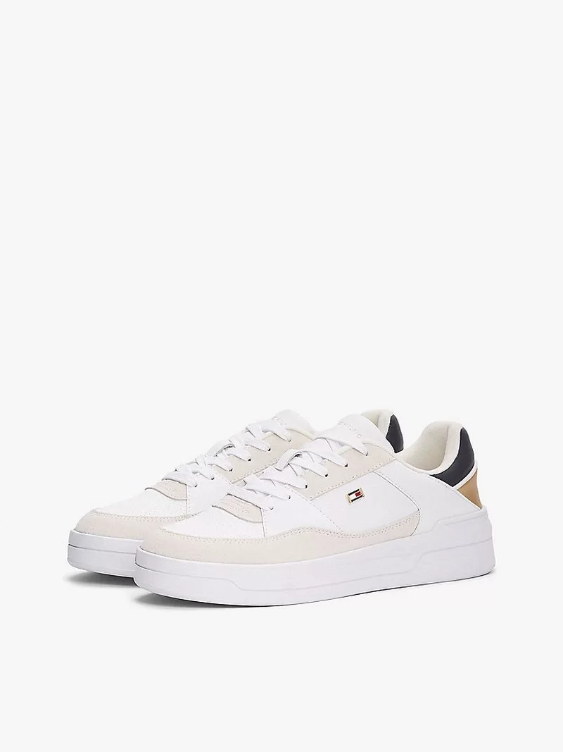 Tommy Hilfiger  Kadın Metalik Logolu  Sneaker